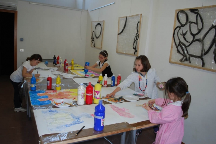 Corso pittura bambini - maggio 2012
