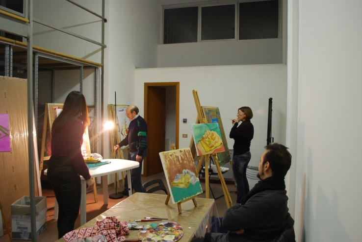 Corso di Pittura a Pesaro - marzo 2010